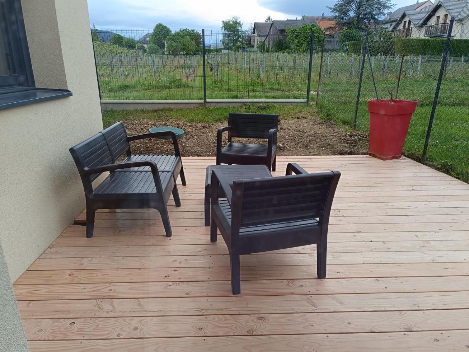 Chambre Au Coeur Des Vignes Myans ภายนอก รูปภาพ
